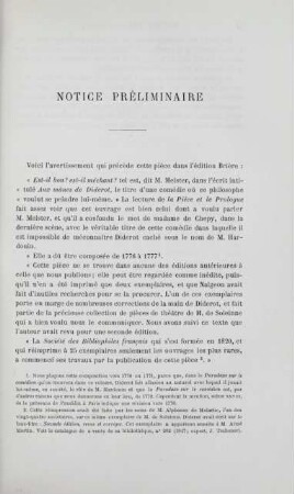 Notice préliminaire