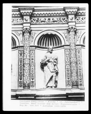 Figur eines Heiligen oder Propheten