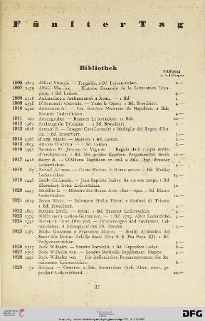 Fünfter Tag (Nr. 1006-1283)