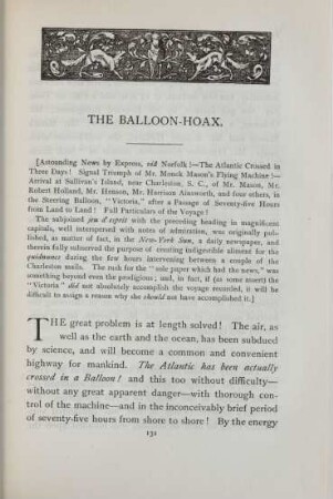 The Balloon-hoax