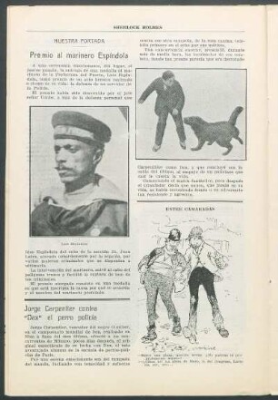 Nuestra portada - Premio al marinero Espíndola
