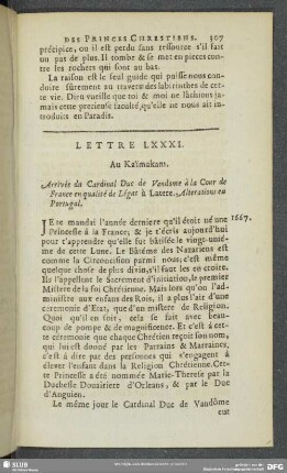 Lettre LXXXI [i.e. LXXXII]. Au Kaimakam
