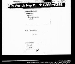 Das hannoversche Konsulat in Dünkirchen
