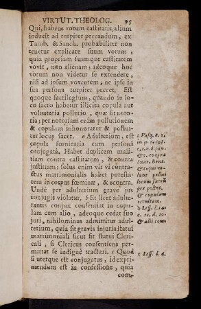 95-100, Qui, habens votum castitatis, alium inducit ad ...
