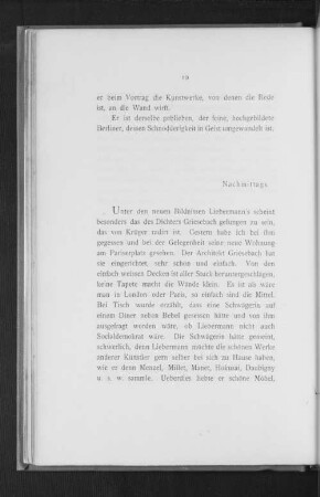 Nachmittags