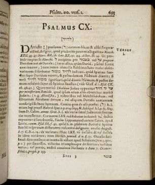 Psalmus CX.