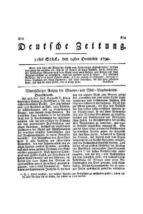 Vierteljähriger Auszug der Staaten- und Welt-Begebenheiten