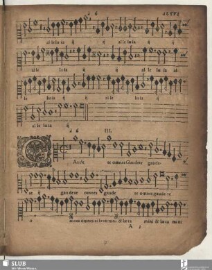 III. Gaudete omnes et laetamini