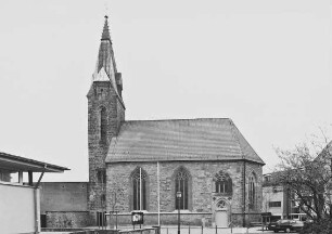 Ev. Kirche (Ev. Kirche); Hünfeld, Stiftstraße 5