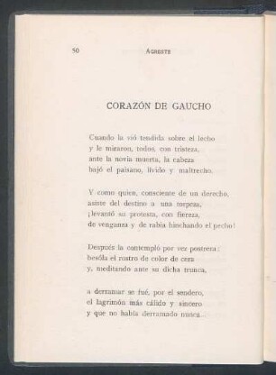 Corazón de gaucho