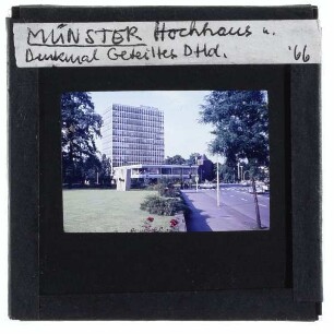 Münster, Iduna-Hochhaus,Münster, Servatiiplatz,Buschkötter, Unteilbares Deutschland