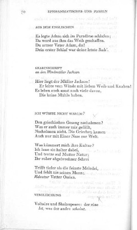 Ich wüsste nicht warum?