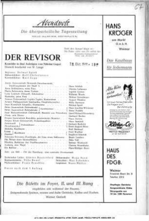 Der Revisor