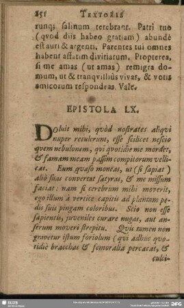 Epistola LX.