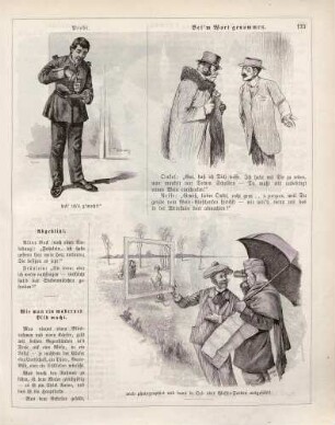 "Probe" "Bei'm Wort genommen" "Wie man ein modernes Bild macht"