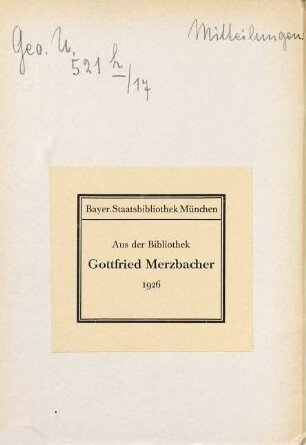 Mitteilungen des Vereins für Erdkunde zu Halle a.d.S : zugl. Organ des Thüringisch-Sächsischen Gesamtvereins für Erdkunde, 17. 1893