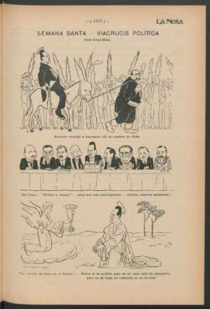 Semana santa - viacrucis política