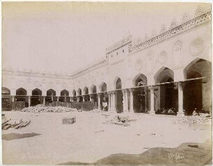 Mosquée El-Azhar cour [?] [Kairo]