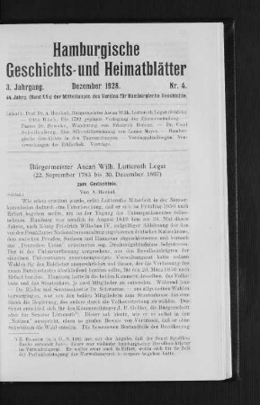 Dezember 1928. Nr. 4
