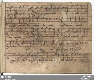 Burck, Joachim a: Certus sermo [Anfang fehlt]