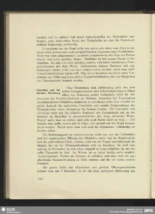 Einstellen und Abblenden. Belichtung