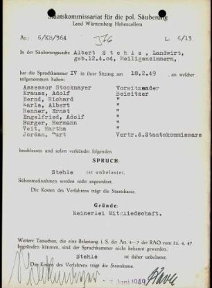 Stehle, Albert