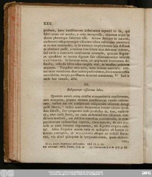 IX. Reliquorum viscerum labes.