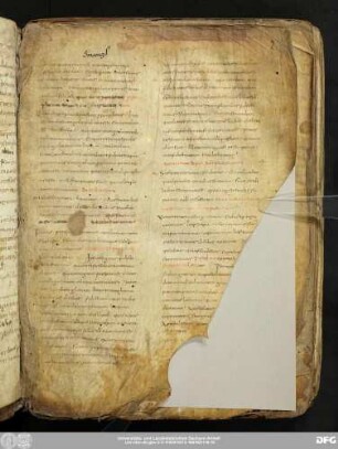 Smaragd[us: Collectiones epistolarum et evangeliorum de tempore et de sanctis sive Liber comitis.]