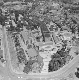 Gothaer Platz in der Erfurter Brühlervorstadt : Blickrichtung Norden