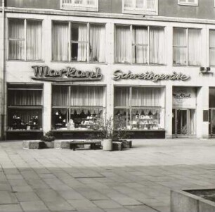 Dresden-Altstadt, Schloßstraße 5. Wohn- und Geschäftshaus (mit Schreibwarenladen "Markant")