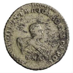 Münze, 10 Kopeken (Griwna), 1741