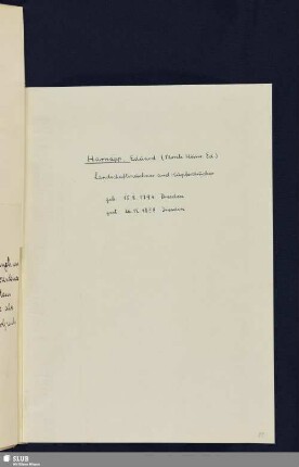 46. Harnapp, Moritz Heinrich Eduard