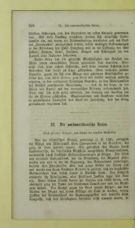 32. Die nordamerikanische Union