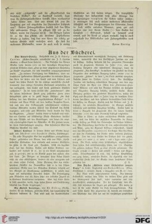 Aus der Bücherei