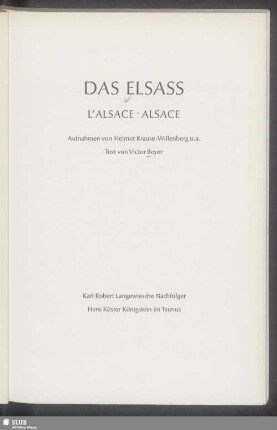 Das Elsass