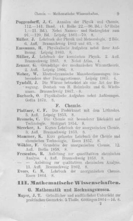 Mathematische Wissenschaften