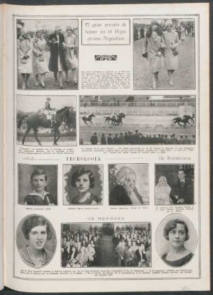 El gran premio de honor en el Hipódromo Argentino