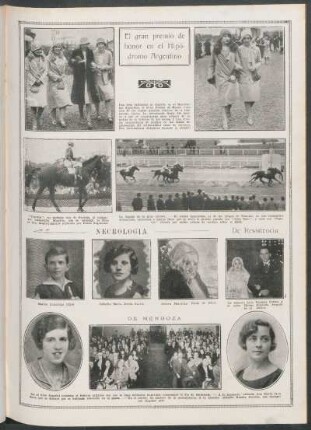 El gran premio de honor en el Hipódromo Argentino