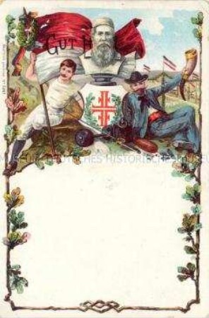 Postkarte des Deutschen Turnerbundes
