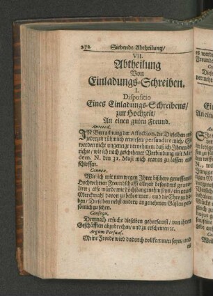 VII. Abtheilung