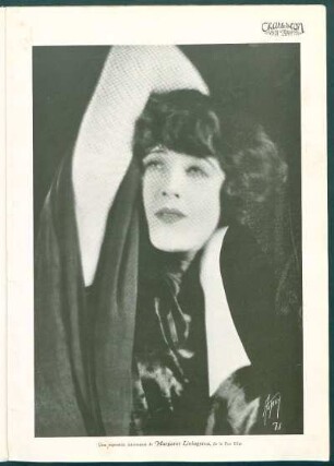 Una expresión interesante de Margaret Livingston, de la Fox Film - [Fotografía]