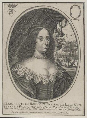 Bildnis der Margverite de Rohan de Leon