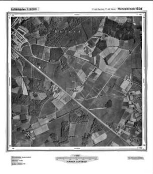 Herzebrock Süd, Gauß-Krüger-Koordinaten: Rechtswert: 3448, Hochwert: 5748