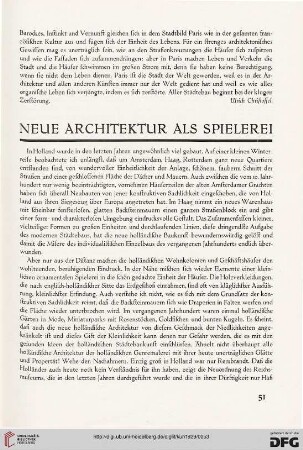 Neue Architektur als Spielerei