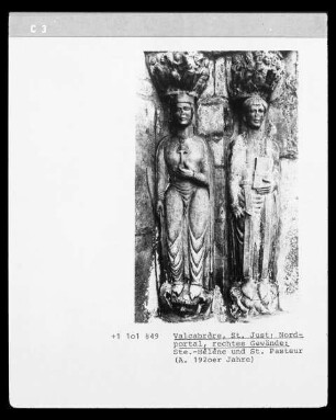 Nordportal — Gewändefigur