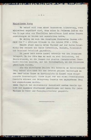 Einleitende Worte