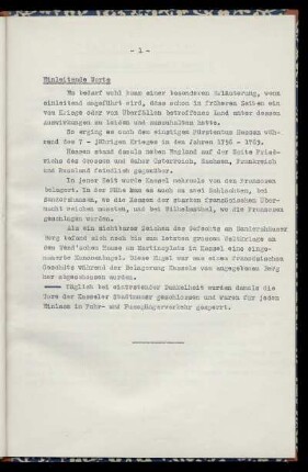Einleitende Worte