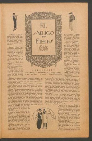 El abrigo de pieles : Ilustraciones de Monticelli