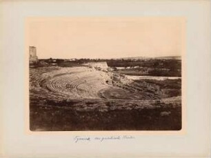 Griechisches Theater, Syrakus: Ansicht