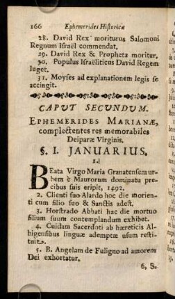 166-195, Caput II